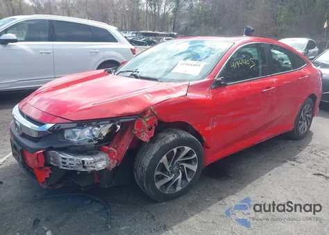 2016 Honda Civic Ex from USA, damaged, VIN 2HGFC2F75GH551503